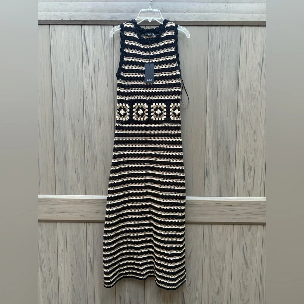 Rails Coco Crochet Midi Dress in Milos Crochet New with Tags!